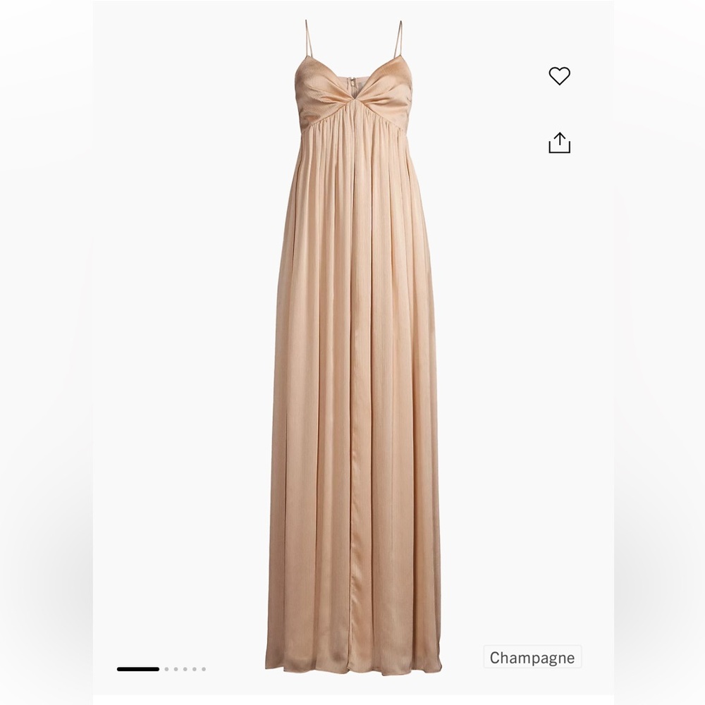 Neutral Silk Gown
